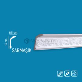 Sarmaşık Desenli Stropiyer (Kartonpiyer)